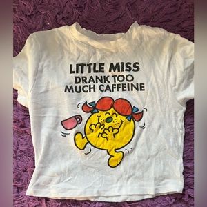 Urban Outfitters Little Miss Cropped Tee